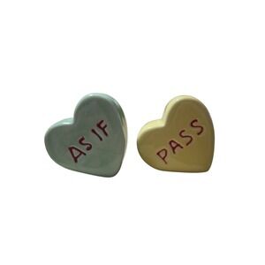 Valentines Mini Salt & Pepper Shaker Conversation Sarcastic Fun Galentines Gift